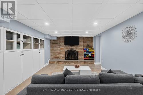 188 Birkdale Road, Toronto, ON - Indoor With Fireplace