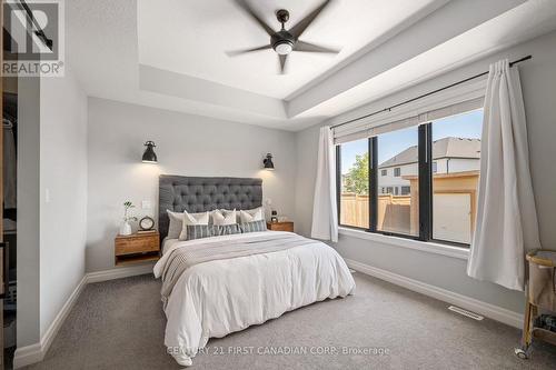 Primary Bedroom - 126 Aspen Circle, Thames Centre, ON - Indoor Photo Showing Bedroom