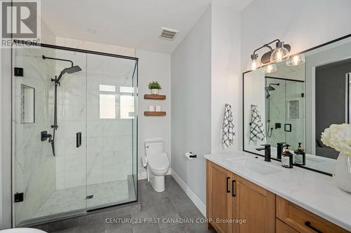 Primary Ensuite - 126 Aspen Circle, Thames Centre, ON - Indoor Photo Showing Bathroom