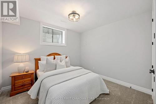 Bedroom in Basement - 126 Aspen Circle, Thames Centre, ON - Indoor Photo Showing Bedroom