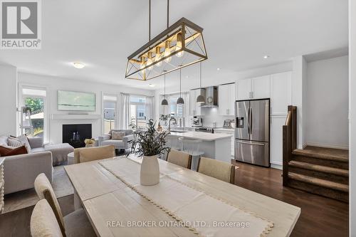 91 Chevron Place, Ottawa, ON - Indoor Photo Showing Dining Room