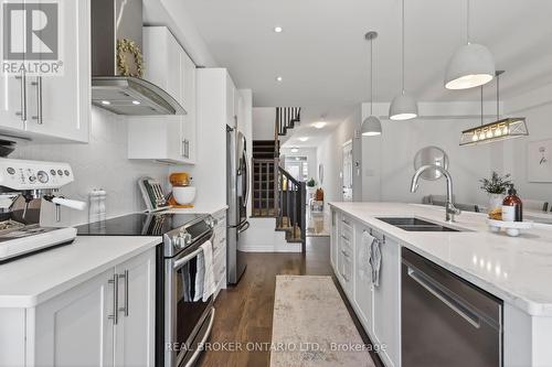 91 Chevron Place, Ottawa, ON - Indoor Photo Showing Kitchen With Double Sink With Upgraded Kitchen