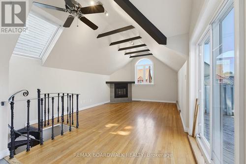 Livingroom  (Large unit) - 117 Percy Street, Ottawa, ON - Indoor Photo Showing Other Room With Fireplace