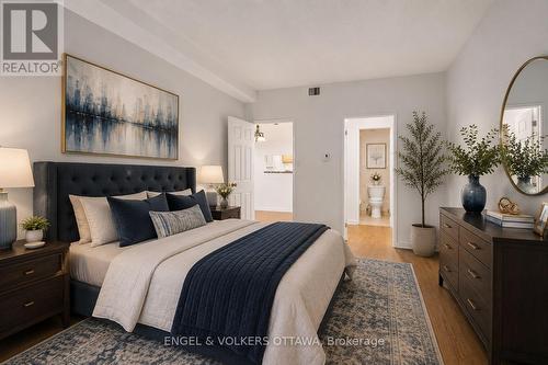 Virtually Staged - 104 - 2019 Carling Avenue, Ottawa, ON - Indoor Photo Showing Bedroom
