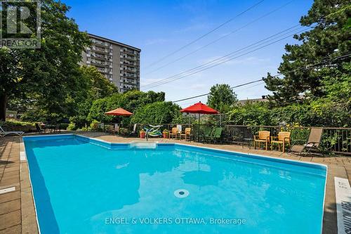 104 - 2019 Carling Avenue, Ottawa, ON - Outdoor With In Ground Pool With Backyard