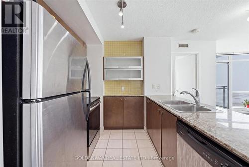 5015 - 11 Brunel Court, Toronto, ON - Indoor Photo Showing Kitchen With Double Sink