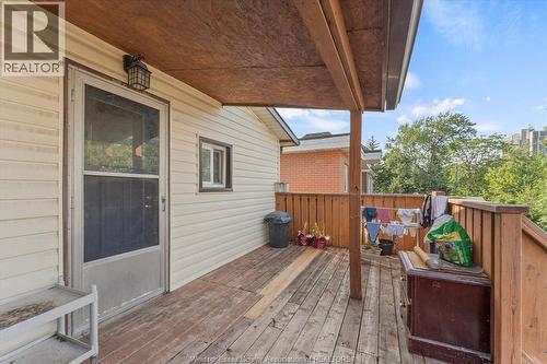 686 Church Street, Windsor, ON - Outdoor With Deck Patio Veranda With Exterior