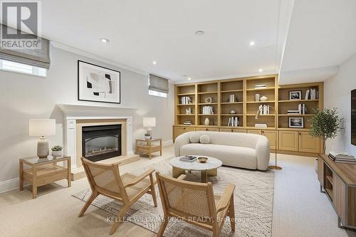 3256 Raspberry Bush Trail, Oakville, ON - Indoor Photo Showing Other Room With Fireplace