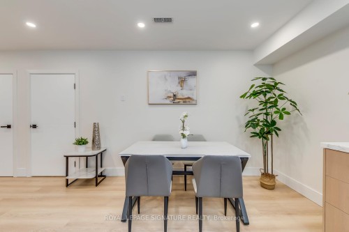 24 Merritt Road, Toronto, ON - Indoor Photo Showing Dining Room