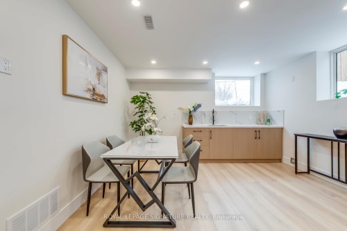 24 Merritt Road, Toronto, ON - Indoor Photo Showing Dining Room