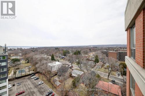 Balcony Views - 1402 - 442 Maple Avenue, Burlington (Brant), ON - Outdoor With View