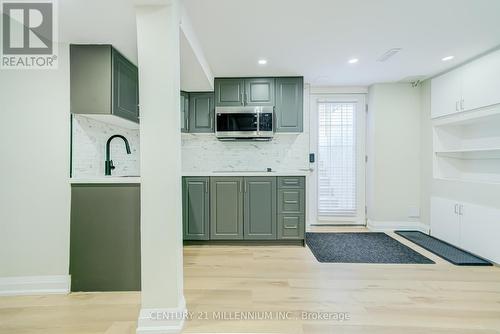 Kitchen In Bsmt. Apartment - 75 Goldcrest Road, Brampton, ON - Indoor