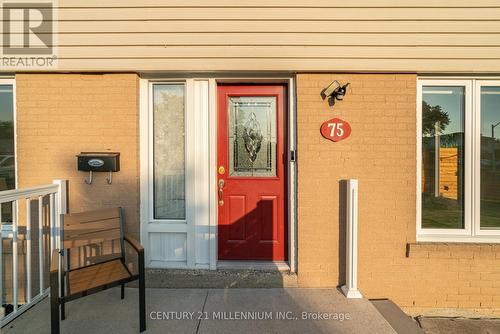 Front Door - 75 Goldcrest Road, Brampton, ON - Outdoor With Exterior
