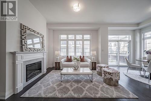 2 Silvermills Lane, Markham, ON - Indoor Photo Showing Living Room With Fireplace