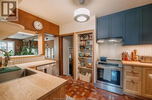 2515 Windermere, Windsor, ON - Indoor Photo Showing Kitchen With Upgraded Kitchen