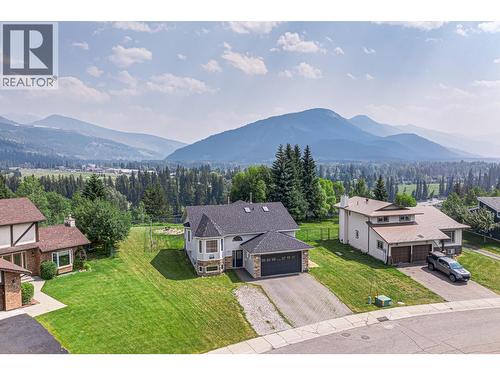 1255 Valley View Drive, Sparwood, BC - Outdoor With Deck Patio Veranda With View