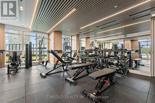 1609 - 18 Esther Shiner Boulevard, Toronto, ON - Indoor Photo Showing Gym Room