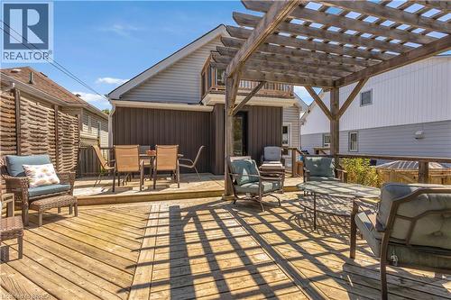 158 Grand Street, Brantford, ON - Outdoor With Deck Patio Veranda With Exterior