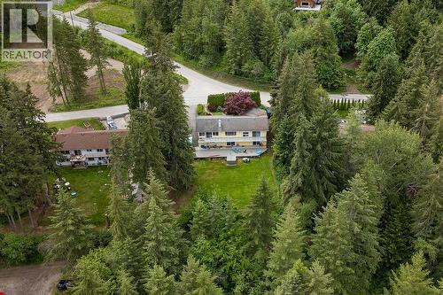 Back of house view - 2527 Islandview Road, Blind Bay, BC - Outdoor With View