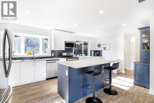 2527 Islandview Road, Blind Bay, BC - Indoor Photo Showing Kitchen With Double Sink With Upgraded Kitchen