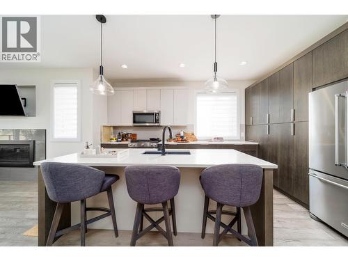 1349 Rocky Point Drive Unit# 2, Kelowna, BC - Indoor Photo Showing Kitchen With Stainless Steel Kitchen With Upgraded Kitchen