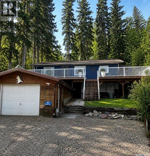 302 Barrier Bay, Barrier Lake, SK - Outdoor With Deck Patio Veranda