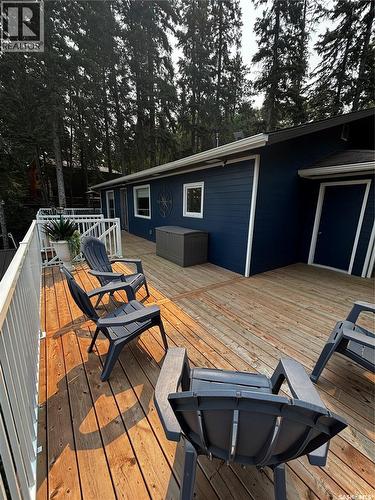 302 Barrier Bay, Barrier Lake, SK - Outdoor With Deck Patio Veranda With Exterior