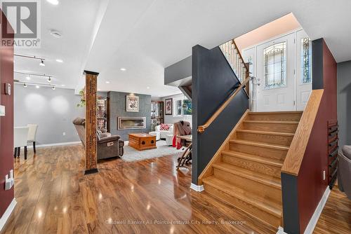 323 Warren Street, Goderich (Goderich (Town)), ON - Indoor Photo Showing Other Room With Fireplace