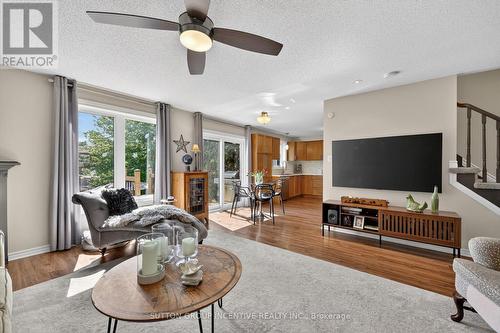 255 Pringle Drive, Barrie, ON - Indoor Photo Showing Living Room With Fireplace