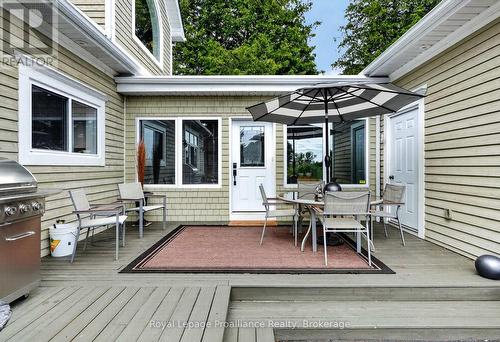 3889 Burnham Street N, Hamilton Township, ON - Outdoor With Deck Patio Veranda