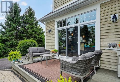 3889 Burnham Street N, Hamilton Township, ON - Outdoor With Deck Patio Veranda With Exterior