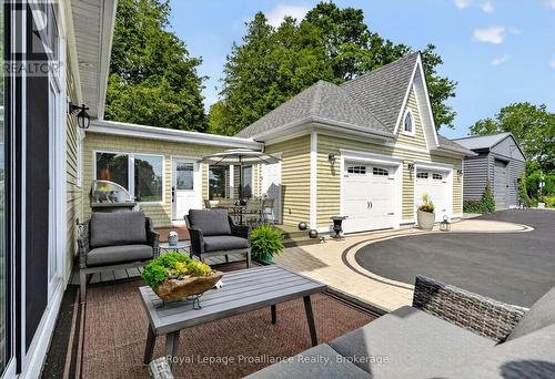 3889 Burnham Street N, Hamilton Township, ON - Outdoor With Deck Patio Veranda