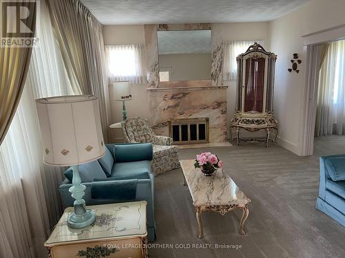 102 First Street, Kirkland Lake, ON - Indoor With Fireplace