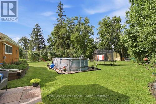21 North Hastings Avenue, Marmora And Lake (Marmora Ward), ON - Outdoor With Above Ground Pool With Backyard