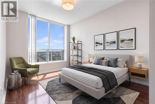 4889 Kimbermount Avenue Unit# 1707, Mississauga, ON - Indoor Photo Showing Bedroom