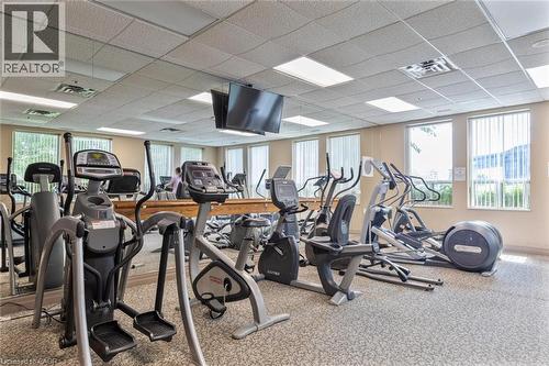 4889 Kimbermount Avenue Unit# 1707, Mississauga, ON - Indoor Photo Showing Gym Room