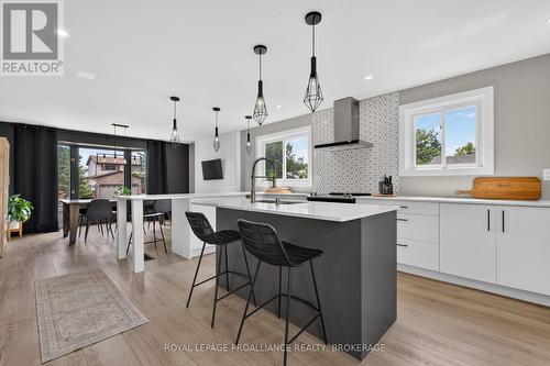 1241 Juniper Drive, Kingston (City Northwest), ON - Indoor Photo Showing Kitchen With Upgraded Kitchen