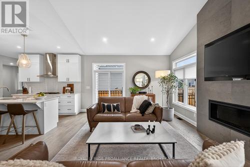 828 Celeste Drive, Kingston (City Northwest), ON - Indoor Photo Showing Living Room With Fireplace
