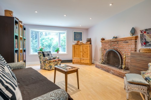 Salon - 85 Rue Maple, Hudson, QC - Indoor Photo Showing Living Room With Fireplace