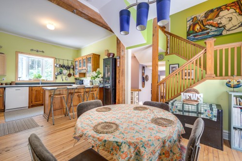 Coin-repas - 85 Rue Maple, Hudson, QC - Indoor Photo Showing Dining Room