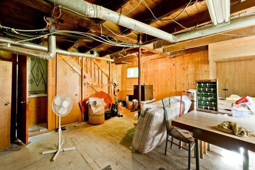 Basement - 131 Rue Principale, Saint-Malo, QC - Indoor Photo Showing Basement