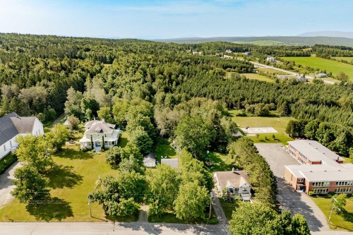 Aerial View - 131 Rue Principale, Saint-Malo, QC - Outdoor With View