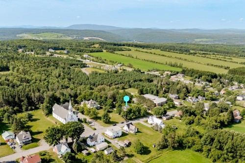 Aerial View - 131 Rue Principale, Saint-Malo, QC - Outdoor With View