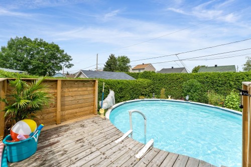 Pool - 911 Rue Cowie, Granby, QC - Outdoor With Above Ground Pool
