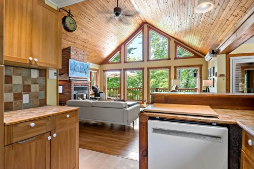 Kitchen - 3385 Ch. Du Lac-Supérieur, Lac-Supérieur, QC - Indoor Photo Showing Kitchen