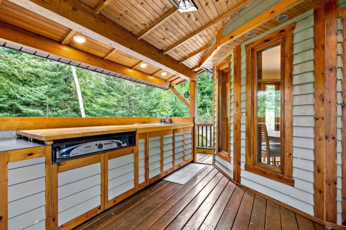 Balcony - 3385 Ch. Du Lac-Supérieur, Lac-Supérieur, QC - Outdoor With Deck Patio Veranda With Exterior