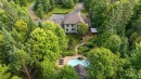 Aerial View - 121 Rue Des Épinettes, Morin-Heights, QC  - Outdoor With In Ground Pool 