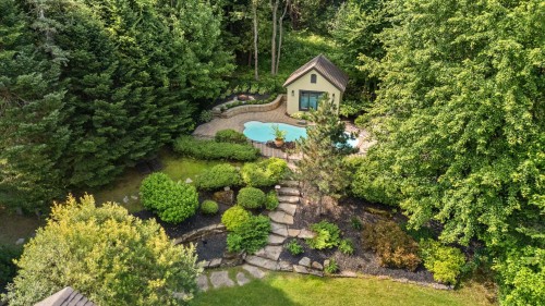 Aerial View - 121 Rue Des Épinettes, Morin-Heights, QC - Outdoor