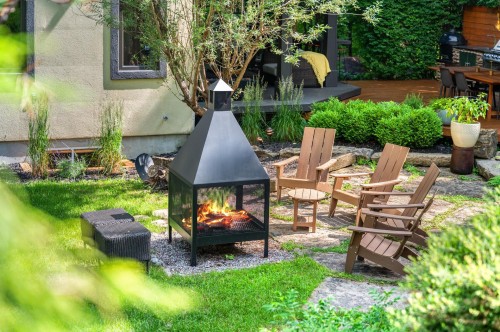 Courtyard - 121 Rue Des Épinettes, Morin-Heights, QC - Outdoor