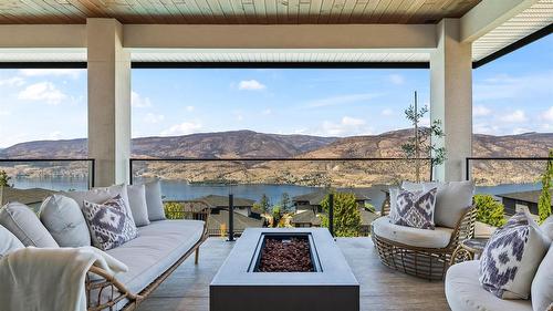 82 Red Sky Court, Kelowna, BC - Outdoor With Body Of Water With Deck Patio Veranda With Exterior